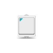Выключатель 1-кл. ОП Аллегро 10А IP54 с подсветкой бел. UNIVersal 5563477