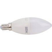 Лампа светодиодная C35 7Вт свеча 3000К E14 230В IEK LLE-C35-7-230-30-E14