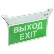 Светильник светодиодный ССА 2101 «ВЫХОД-EXIT» 3Вт IP20 3ч аварийный IEK LSSA0-2101-3-20-K03
