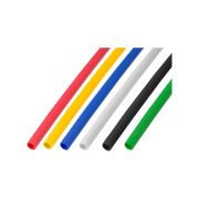 Набор трубок термоусадочных ТУТ нг 6.0/3.0 5 цветов 1м (уп.50шт) Rexant 29-0156