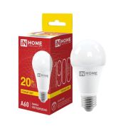 Лампа светодиодная LED-A60-VC 20Вт грушевидная 3000К тепл. бел. E27 1900лм 230В IN HOME 4690612020297
