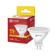 Лампа светодиодная LED-JCDR-VC 11Вт рефлектор 3000К тепл. бел. GU5.3 990лм 230В IN HOME 4690612020341