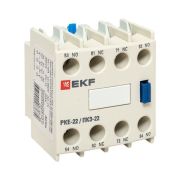 Приставка контактная ПКЭ-22 2NO+2NC EKF ctr-sc-25