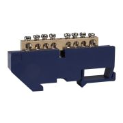 Шина нулевая с изолятором OptiKit BB-D-N-DIN-8-6х9 син. КЭАЗ 277858