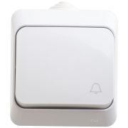 Выключатель 1-кл. ОП Этюд 10А IP44 10AX бел. SE BA10-041B