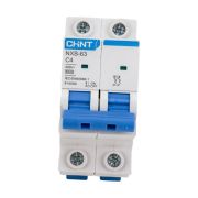 Выключатель автоматический модульный 2п C 4А 6кА NXB-63 (R) CHINT 814089