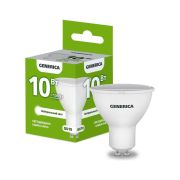 Лампа светодиодная PAR16 10Вт софит 4000К GU10 230В GENERICA LL-PAR16-10-230-40-GU10-G