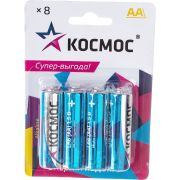 Элемент питания алкалиновый AA/LR6 BP-8 (блист.8шт) КОСМОС KOCLR6BL8