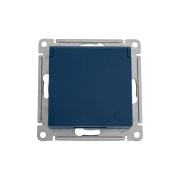 Розетка AtlasDesign 16А IP20 с заземл. защ. шторки с крышкой механизм аквамарин SE ATN001146