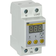 Реле напряжения РН-д 1ф 36мм 40А KARAT IEK IVR21-1-40
