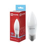 Лампа светодиодная LED-СВЕЧА-VC 14Вт E27 6500К 1330лм IN HOME 4690612047751
