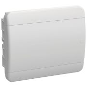 Корпус ЩРВ-П-12 TEKFOR IP41 бел. дверь пластик. IEK TF5-KP13-V-12-41-K01-K01