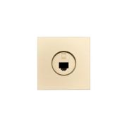 Розетка компьютерная 1-м СП ZIMA IP20 механизм зол. LEZARD 704-3688-140