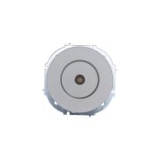 Розетка телевизионная оконечная СП OSEN механизм сер. матов. LEZARD 743-7488-130