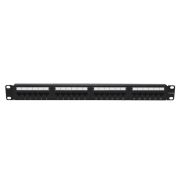 Патч-панель 19дюйм 1U кат.5E неэкранир. 24 порта RJ-45 Dual IDC TOKOV ELECTRIC TKE-PP-5E-1U-24P-UTP