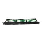 Патч-панель 19дюйм 1U кат.5E неэкранир. высокой плотности 48 портов RJ-45 Dual IDC TOKOV ELECTRIC TKE-PP-5E-1U-48P-UTP