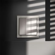 Выключатель 3-кл. СП S70 10А механизм кашемир Voltum VLS030103