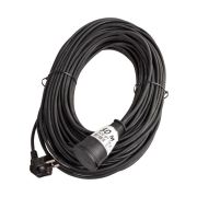 Удлинитель-шнур 1х50м 10А IP44 3500Вт 220-350В КГ 2х1.0мм каучук КОСМОС YSHKsm50m-1g(10A)KG