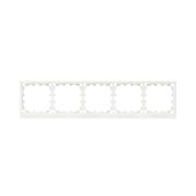 Рамка 5-м KANT бел. магнолия DKC 7000900