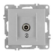 Розетка телевизионная проходная TV 1вых. СП 1мод. LAVIN/KAREN универс. экран механизм сер. ARVIA 50 03 2000 272