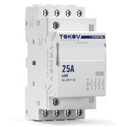 Контактор модульный 36мм 25А 230В АС 4НО PRIZMA TOKOV ELECTRIC TKE-PZ-MC-2-25-230-40