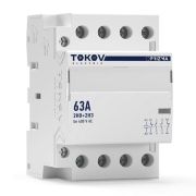 Контактор модульный 54мм 63А 230В АС 2НО 2НЗ PRIZMA TOKOV ELECTRIC TKE-PZ-MC-3-63-230-22