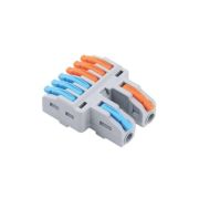 Клемма монтажная СМК PTC-2P 4226 BL/2 450В 32А 0.08-2.5(4.0)кв.мм JazzWay 5073784