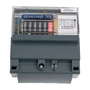 Счетчик Меркурий 201.5 1ф 5-60А класс точн. 1.0 1 тариф. импульс. вых. мех. ОУ Инкотекс 00000032419