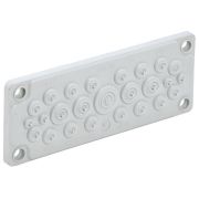 Ввод кабельный мембранный 25 отверстий d5-26мм IP65 (без клипс) TITAN IEK TI-01D-MC-025-65