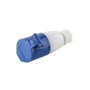 Вилка переносная PPC 023 2Р+РЕ 32А 220В IP44 Pro JazzWay 5072312