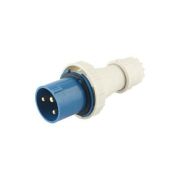 Вилка переносная PPC 033 2Р+РЕ 63А 220В IP67 Pro JazzWay 5072398