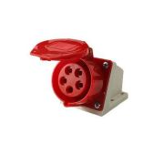 Розетка стационарная ОП PPC 115 16А 5п 3Р+РЕ+N 380В IP44 Pro JazzWay 5072671