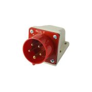 Вилка стационарная для наружной установки PPC 515 3Р+РЕ+N 16А 380В IP44 Pro JazzWay 5072855