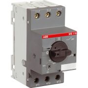 ABB Выключатель автоматический MS116-1.0 50 кА с регулир. тепловой защитой 0,63A-1,00А Класс тепл. расцепит. 10