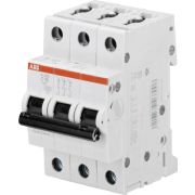 ABB Выключатель автоматический 3-полюсной S203M C20