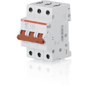 ABB SD203 Рубильник 3P 40A рычаг крас.