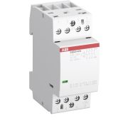 ABB Контактор ESB25-40N-01 модульный (25А АС-1, 4НО), катушка 24В AC/DC