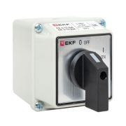 Переключатель кулачковый ПК-3-13 3П 25А «ВКЛ-ВЫКЛ» IP54 EKF pk-3-13-25